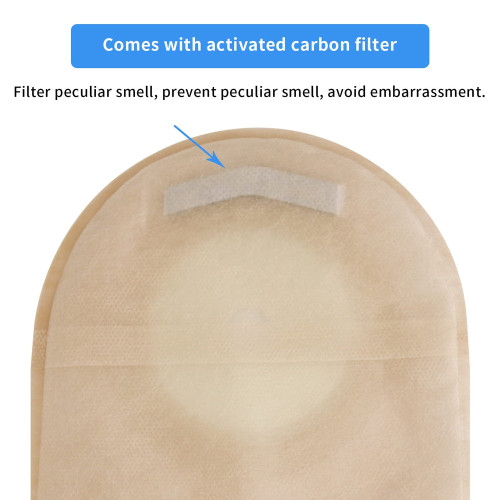 Jctracy colostomy bag measure card included for accurate sizing.