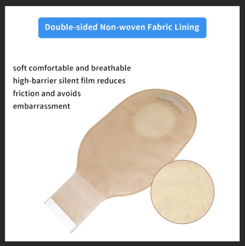 Jctracy colostomy bag application steps guide for daily use.