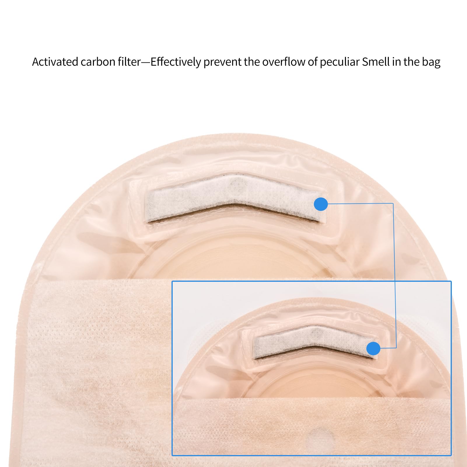 Jctracy stoma measuring card helps quick accurate sizing checks.