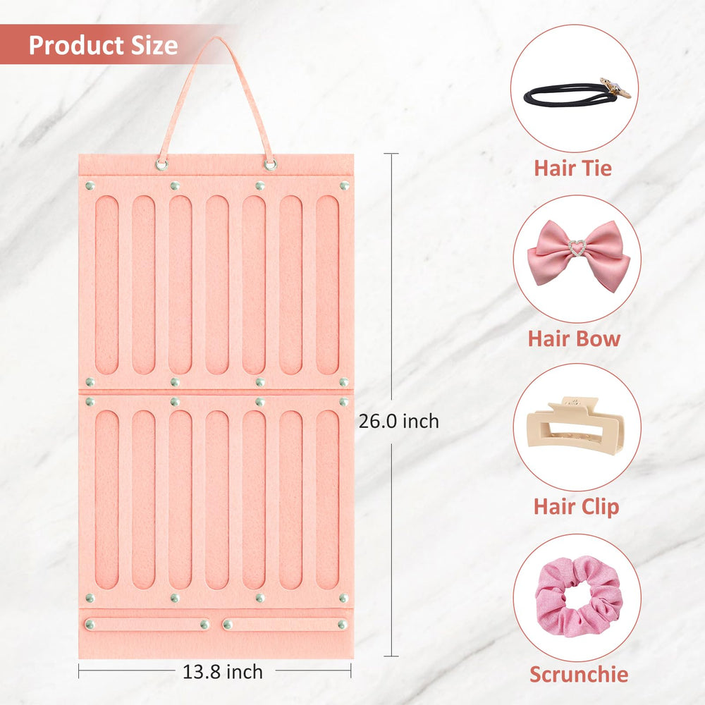 Door-mounted JDOTL organizer saves space while keeping items visible and reachable.