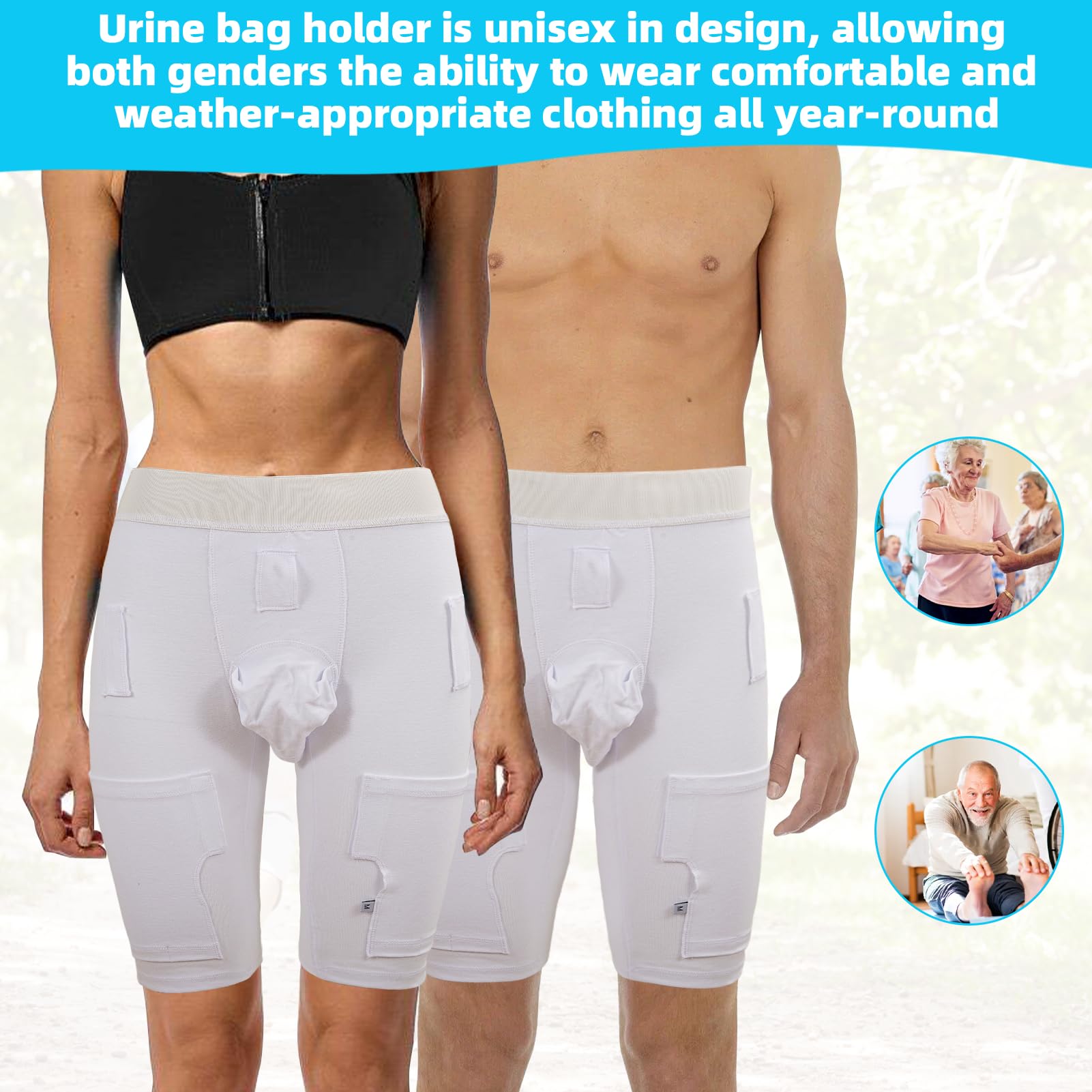 JDVBDNK compatible with Suprapubic and Foley catheters for daily use.