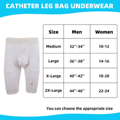 JDVBDNK catheter leg bag holder with cotton-nylon fabric for comfort.