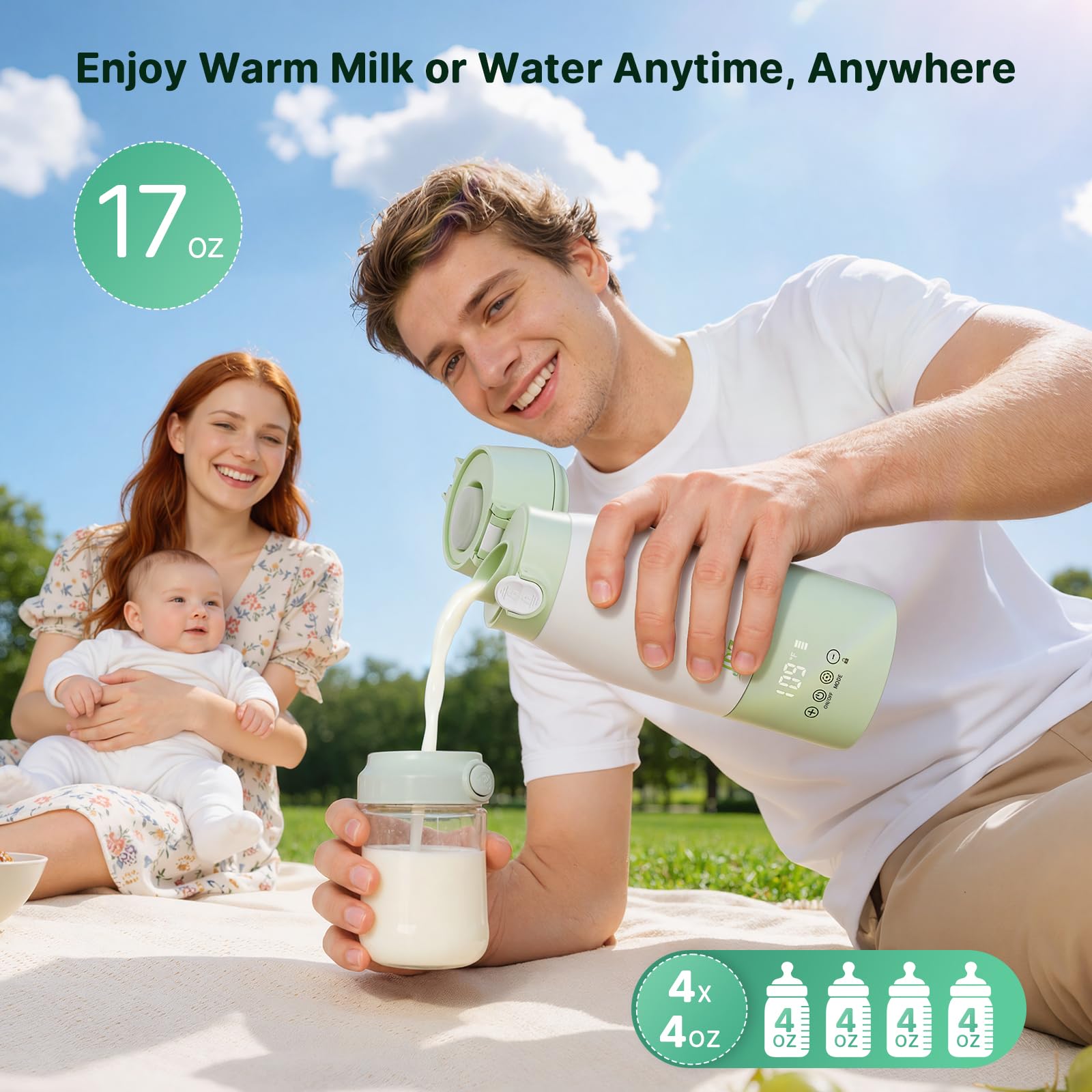 JDZ BPA-free shell keeps baby contact safe