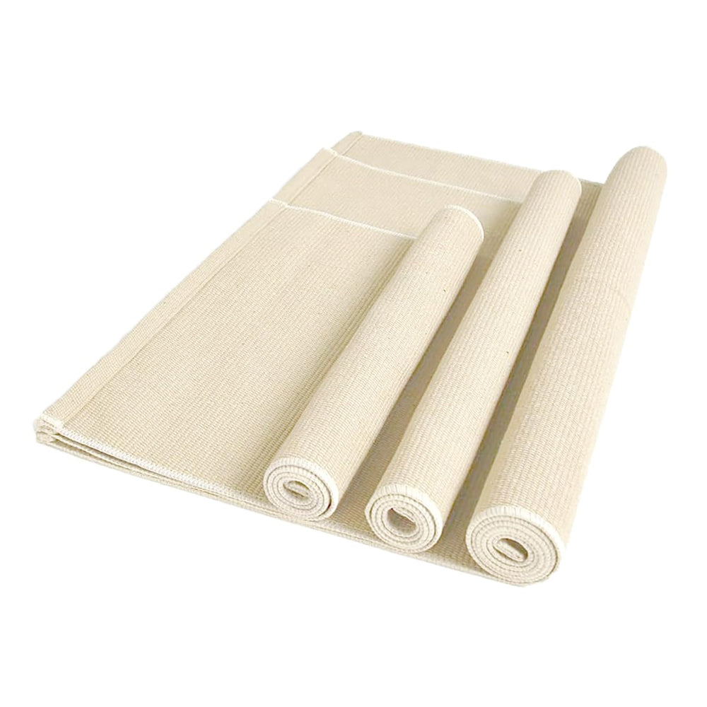 JE JOUE Montessori rug close-up shows soft cotton and smooth edges for toddler safety
