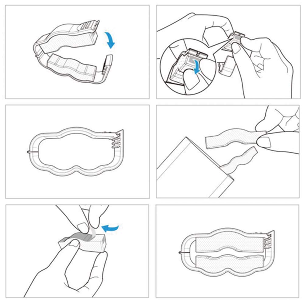 Jeato hygienic pads clean: quick refresh keeps your clamp ready.