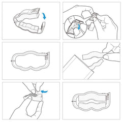 Jeato hygienic pads clean: quick refresh keeps your clamp ready.