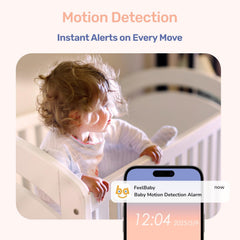 jeeber 4-inch screen offers quick, real-time monitoring from base or phone