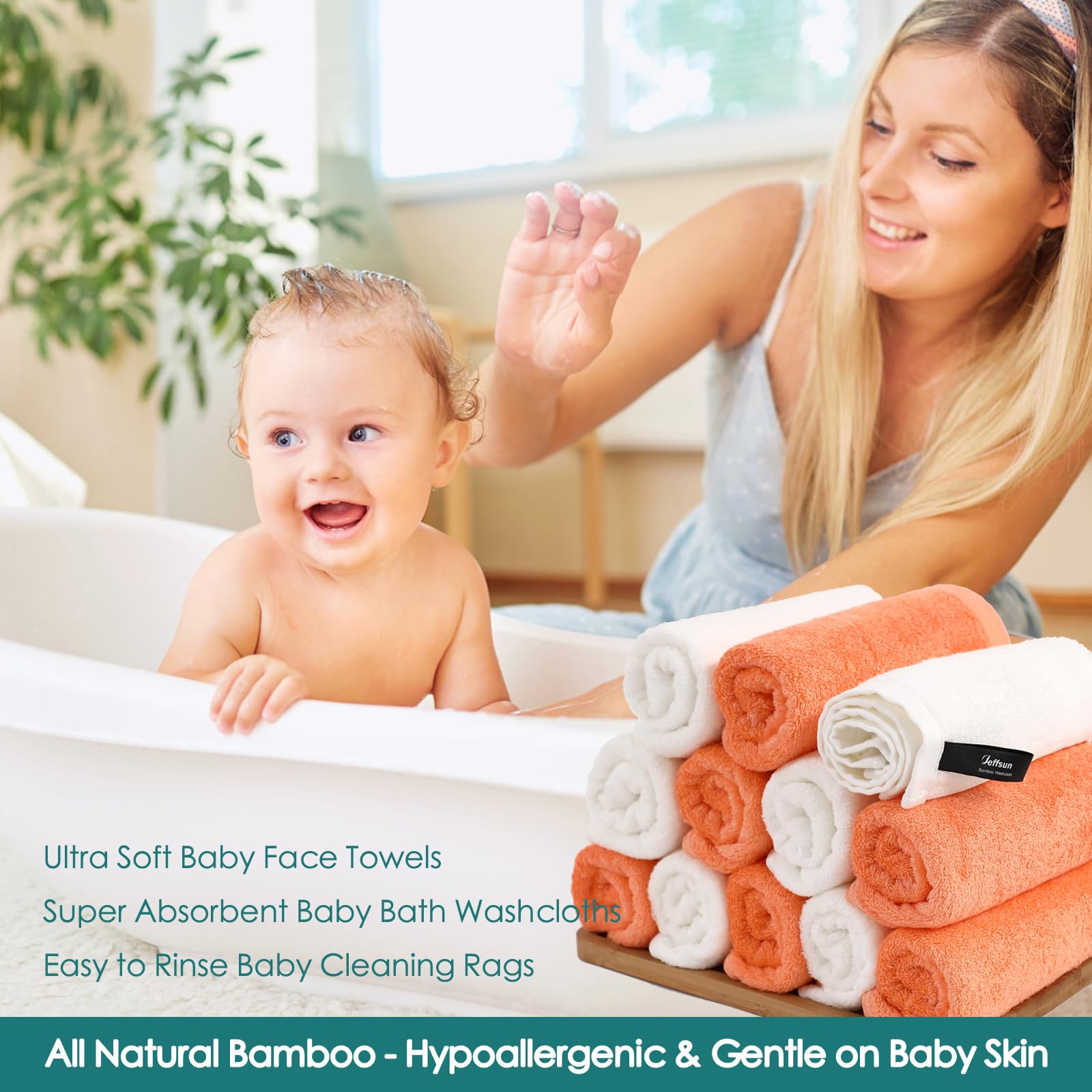 JEFFSUN ultra soft rayon fabric for newborn skin