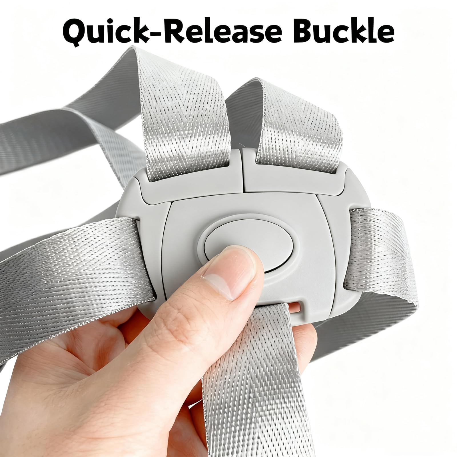 Jekarsy two 5-point harnesses shown with secure restraint.