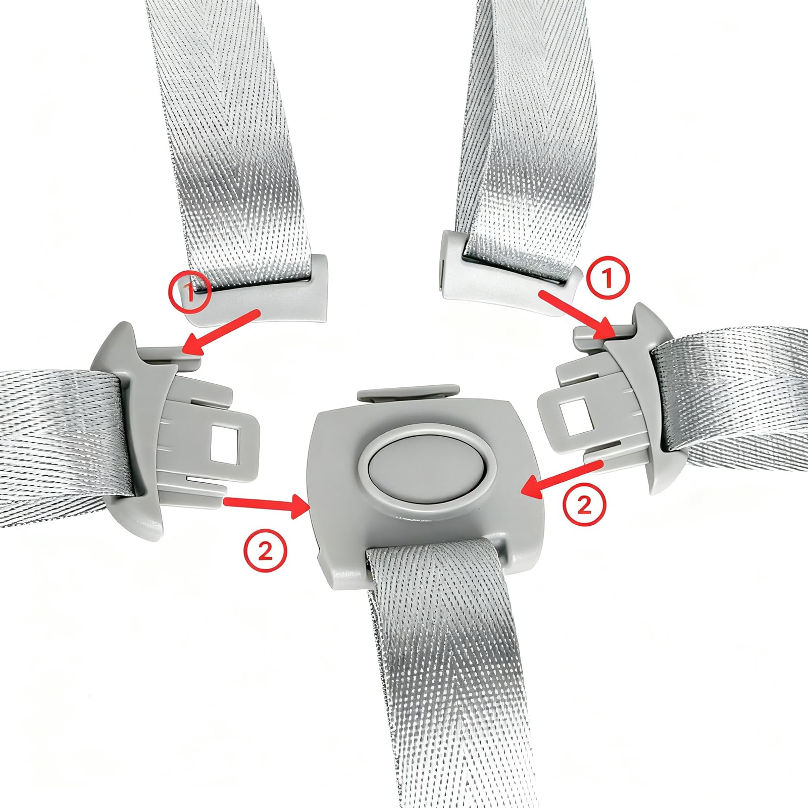 Jekarsy durable nylon webbing resists wear.