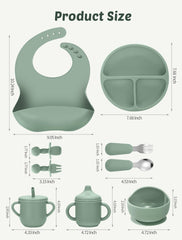 JELLDJK adjustable bib hugs the neck with four sizes.