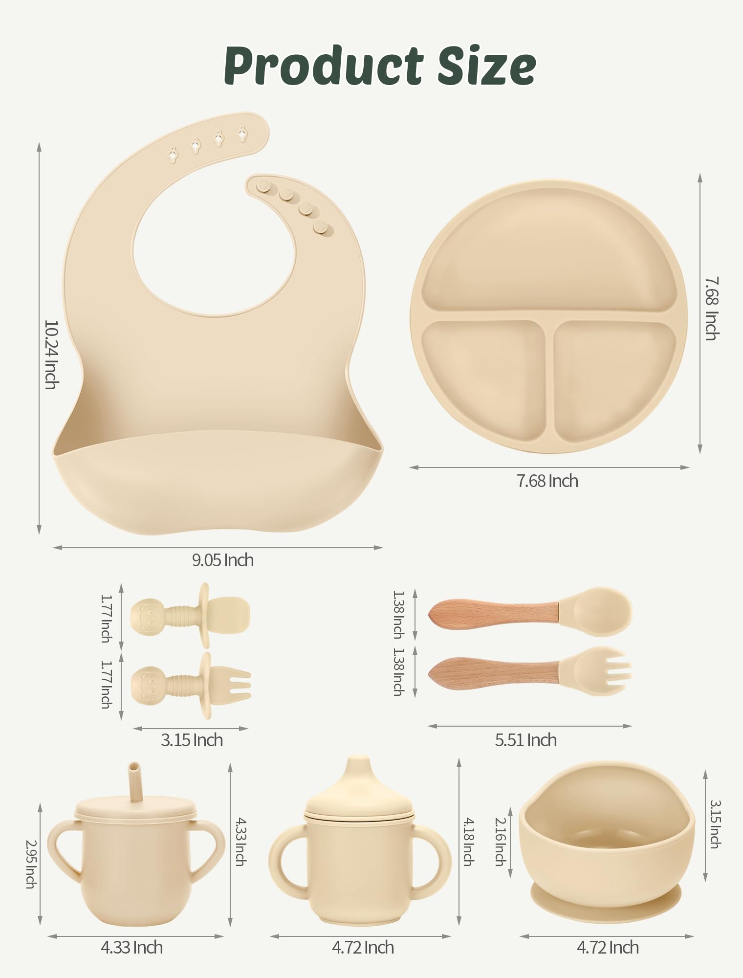 JELLDJK sippy cup supports transitions from bottle to cup.