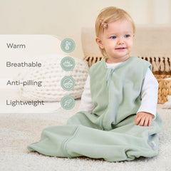 JELLYMONI sleep sack with 1.5 TOG fleece for balanced warmth.