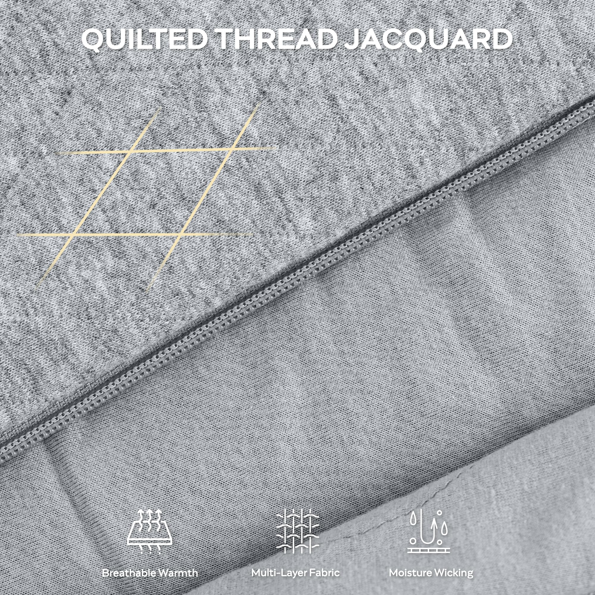 JELLYMONI 100% cotton fabric feels soft against skin.