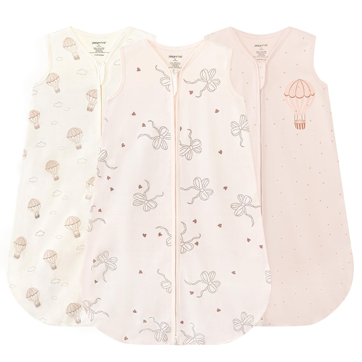 Jellymoni sleep sack 12-18m wearable blanket for cozy, safe sleep and leg room