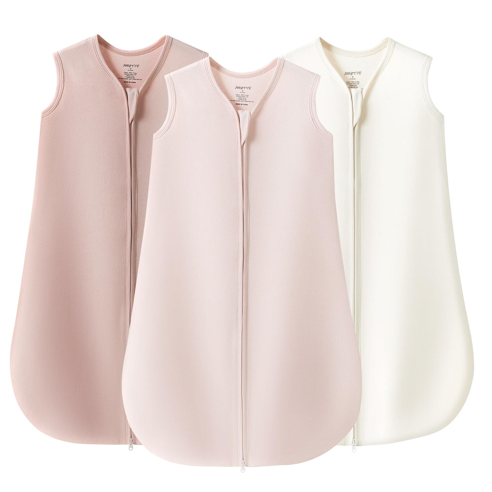 JELLYMONI baby sleep sack with closed zipper for fast nighttime changes.