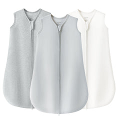 Jellymoni baby sleep sack front view with soft organic cotton for cozy sleep.