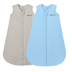 JELLYMONI Baby Sleep Sack front view shows soft, breathable cotton for comfort.