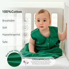 JELLYMONI sleep sack demonstrates safe sleep design for caregivers' peace of mind.