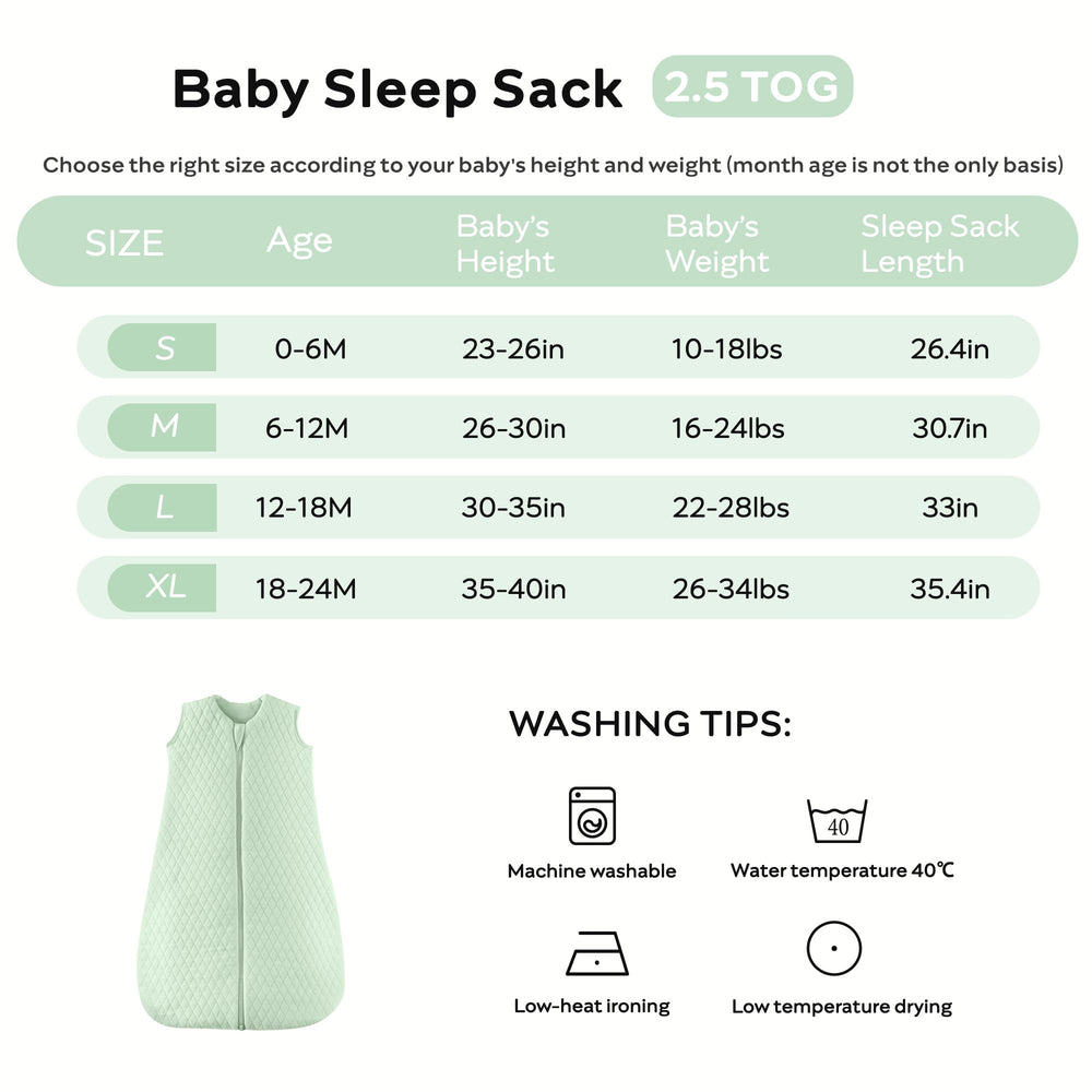 Winter night use of Jellymoni sleep sack keeps baby cozy without overdressing.