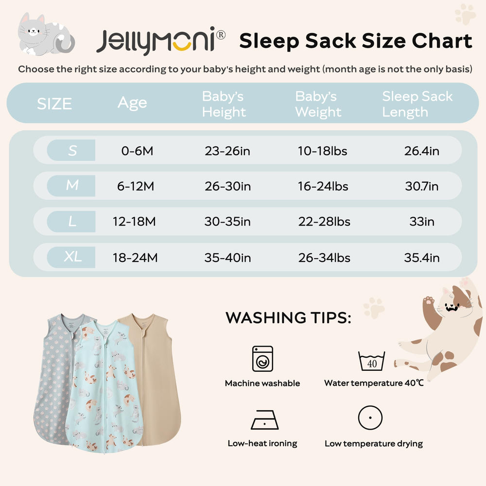 JELLYMONI easy diaper-change zipper facilitates quick diaper changes.