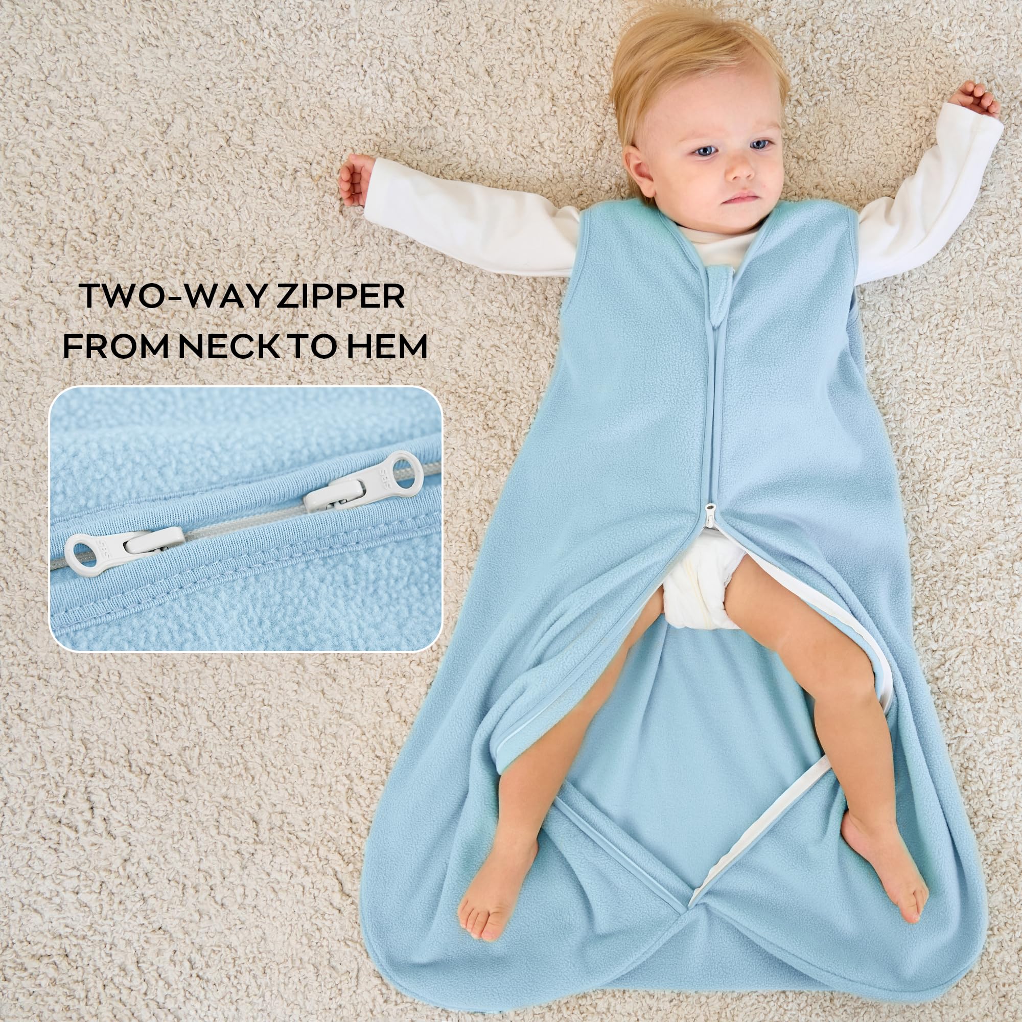 Hip-room design supports natural leg movement during sleep.