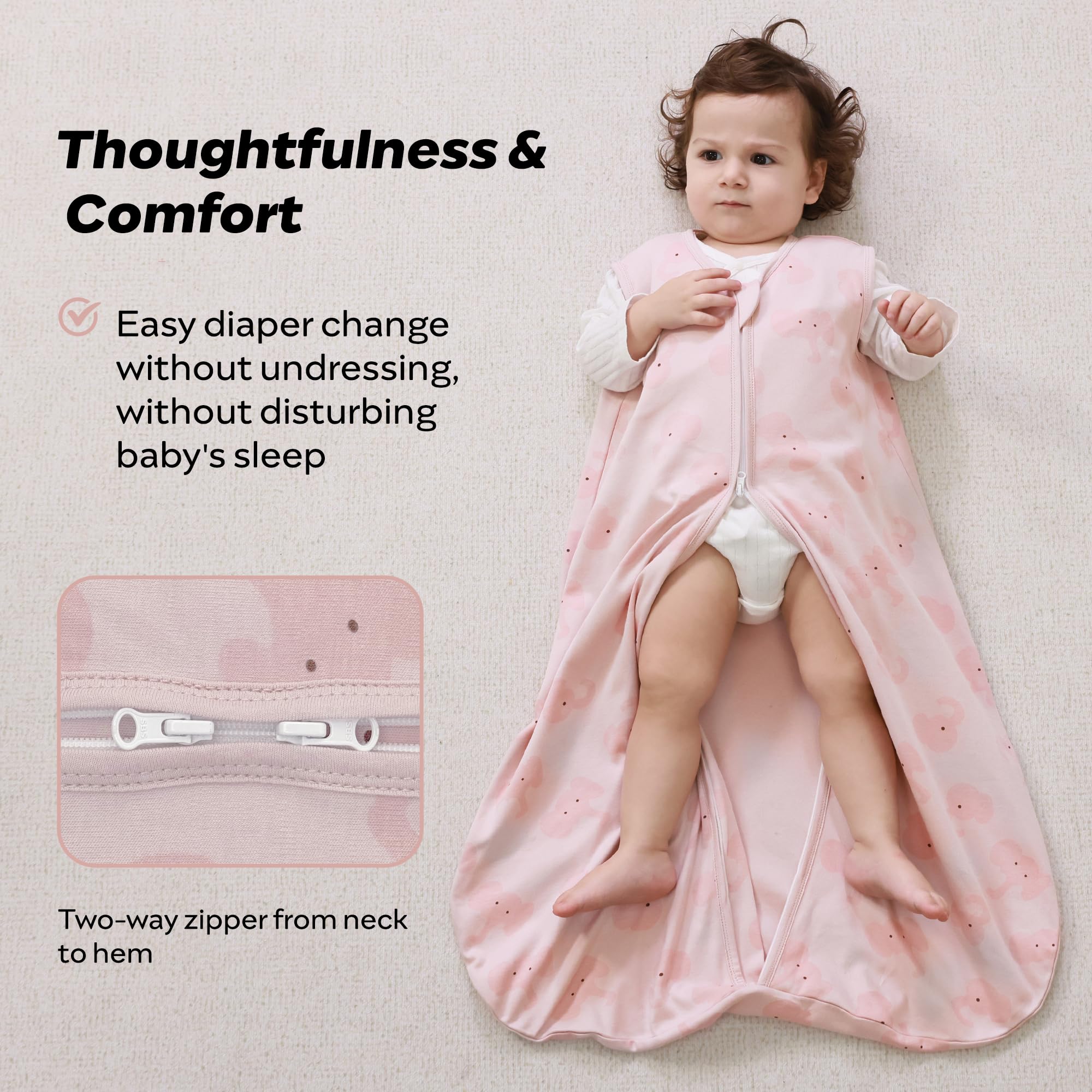 Jellymoni machine washable care tag for easy cleaning.