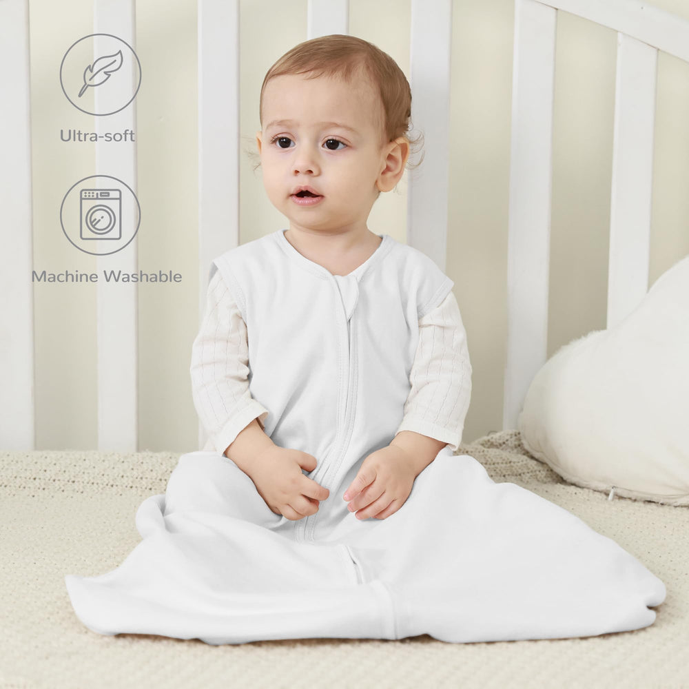 Jellymoni sleep sack 0-5 TOG label indicating warmth for moderate temps.
