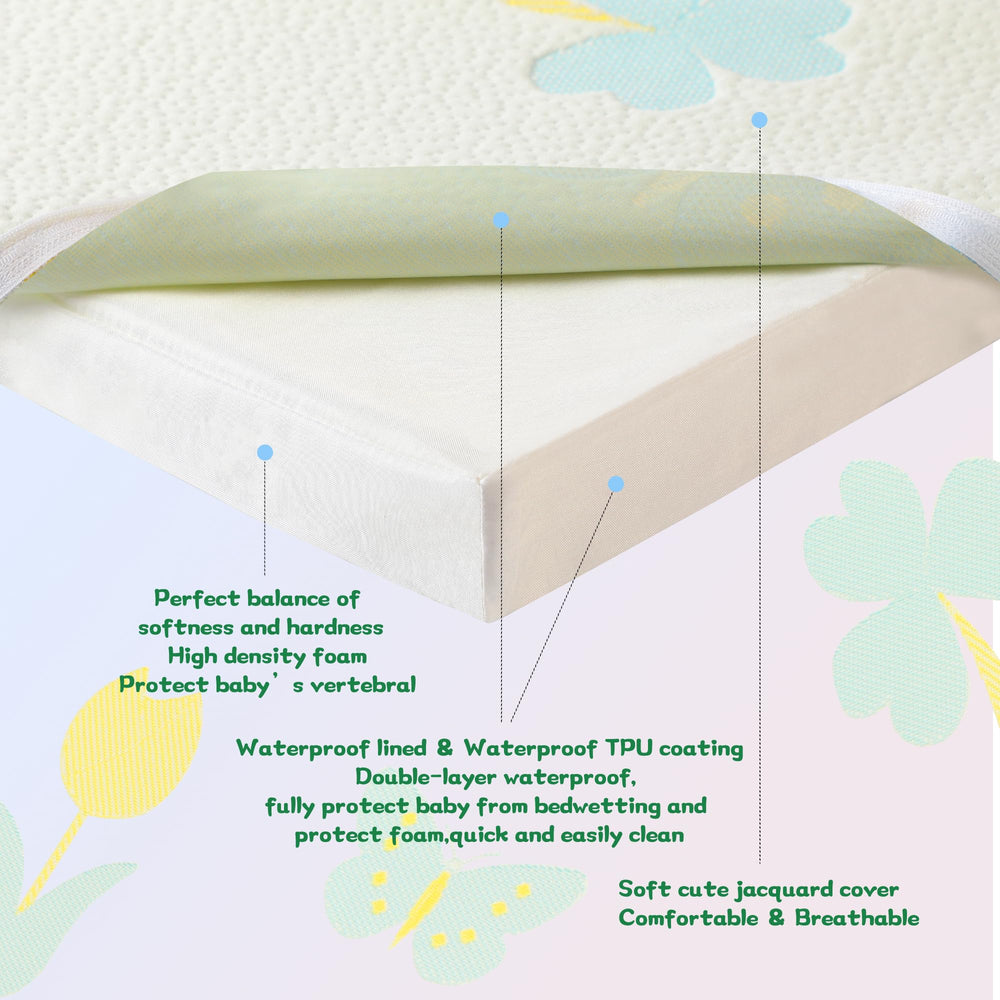 Jelumonpe soft, breathable fabric feels gentle against baby skin.