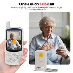 JEMXITG SOS button provides rapid caregiver alerts.
