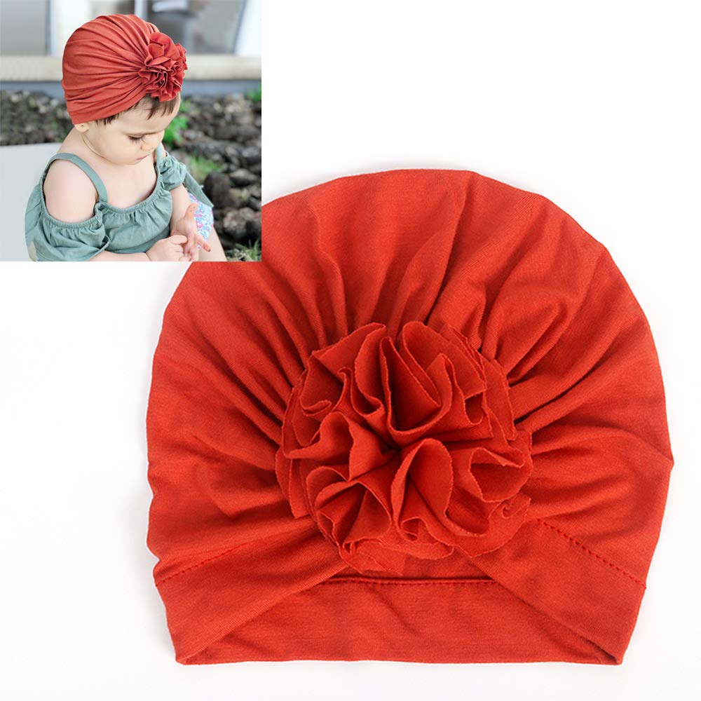 Jerague infant turban hat in soft cotton for gentle warmth