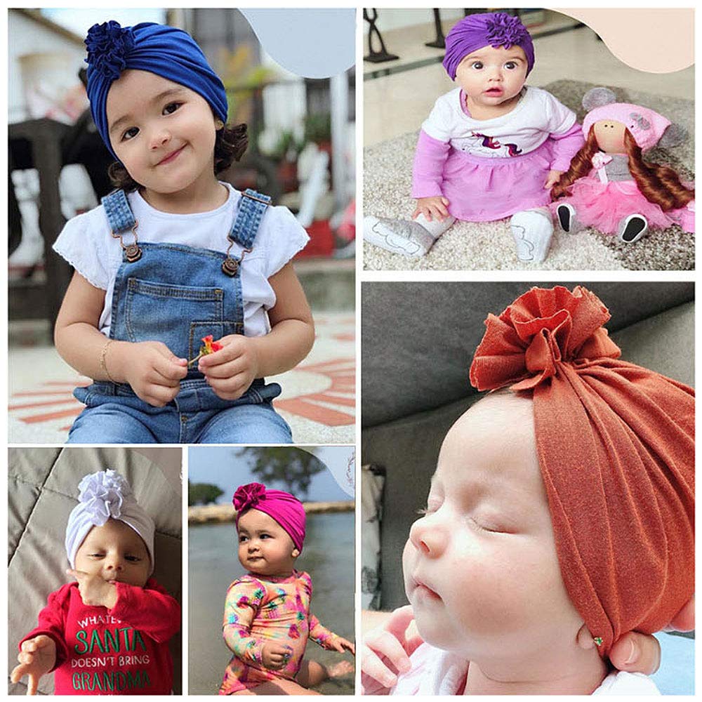 Jerague toddler-friendly turban bow for stylish outfits