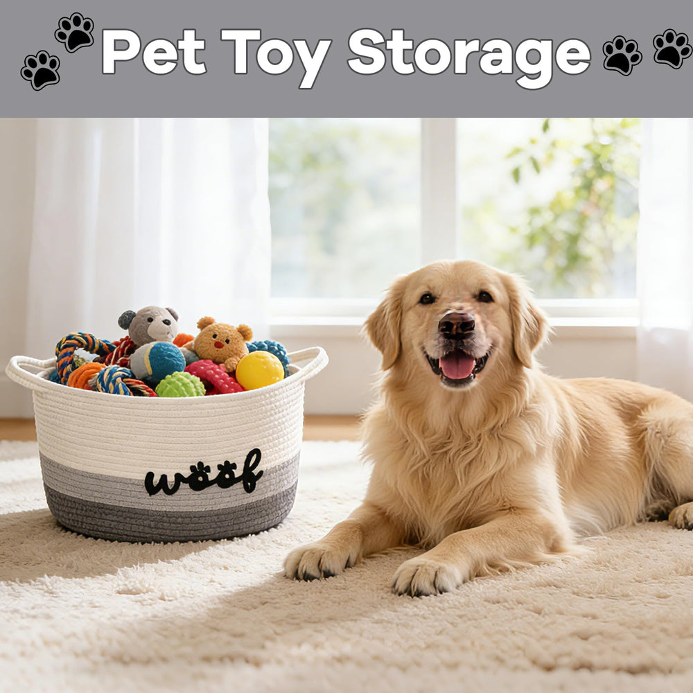 JEROKUMI neutral color scheme blends with any decor while keeping toys tidy.