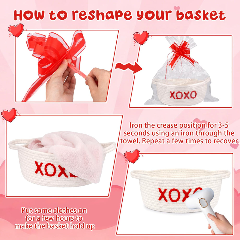 Jerokumi storage basket for cosmetics, toys, or books after gifting.