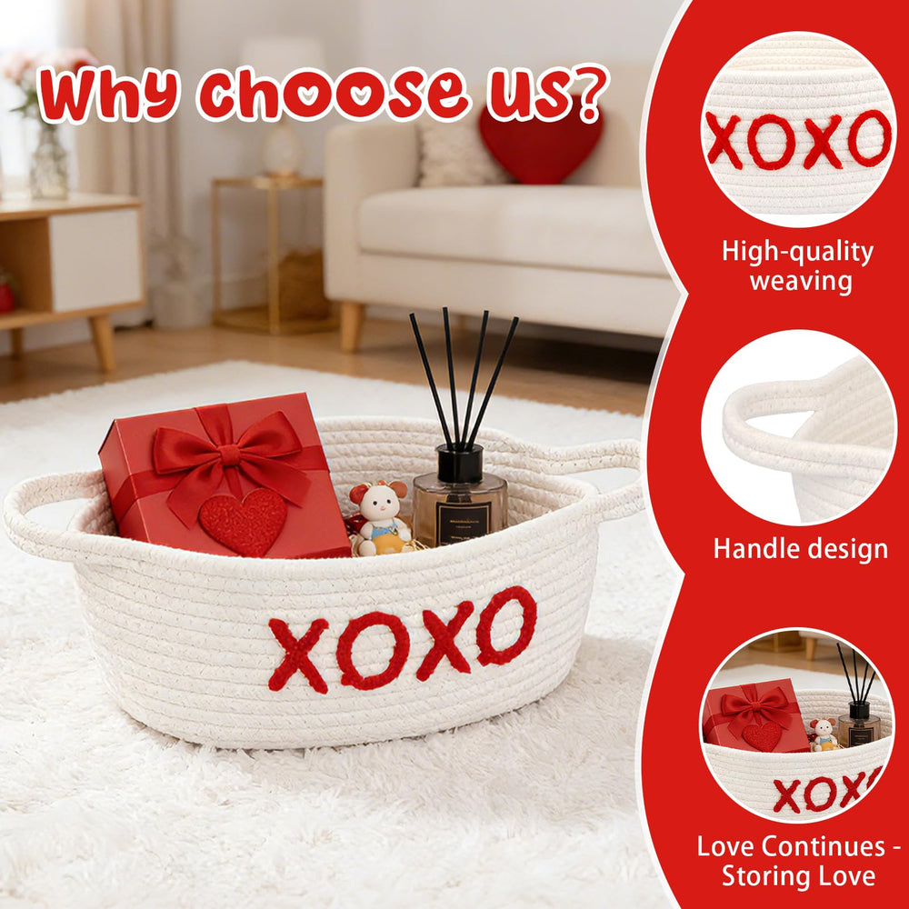 Jerokumi clear bag for valentines gifts protects and showcases contents.
