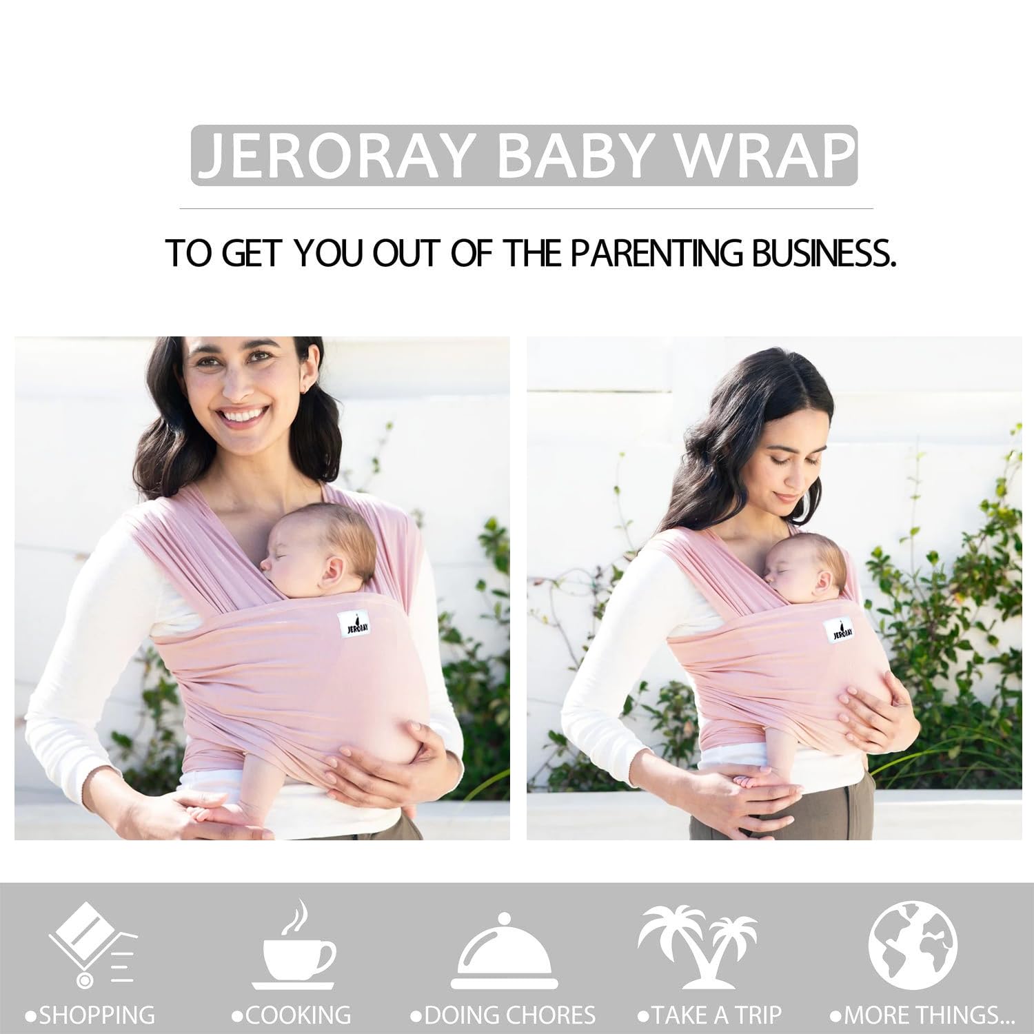 Jeroray machine-washable carrier supports quick cleanup after busy days.