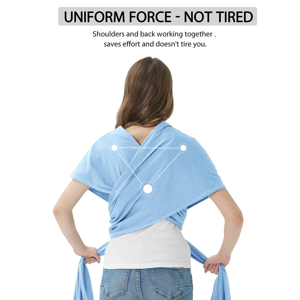 Jeroray Baby Wraps Carrier soft texture provides gentle support for babies.