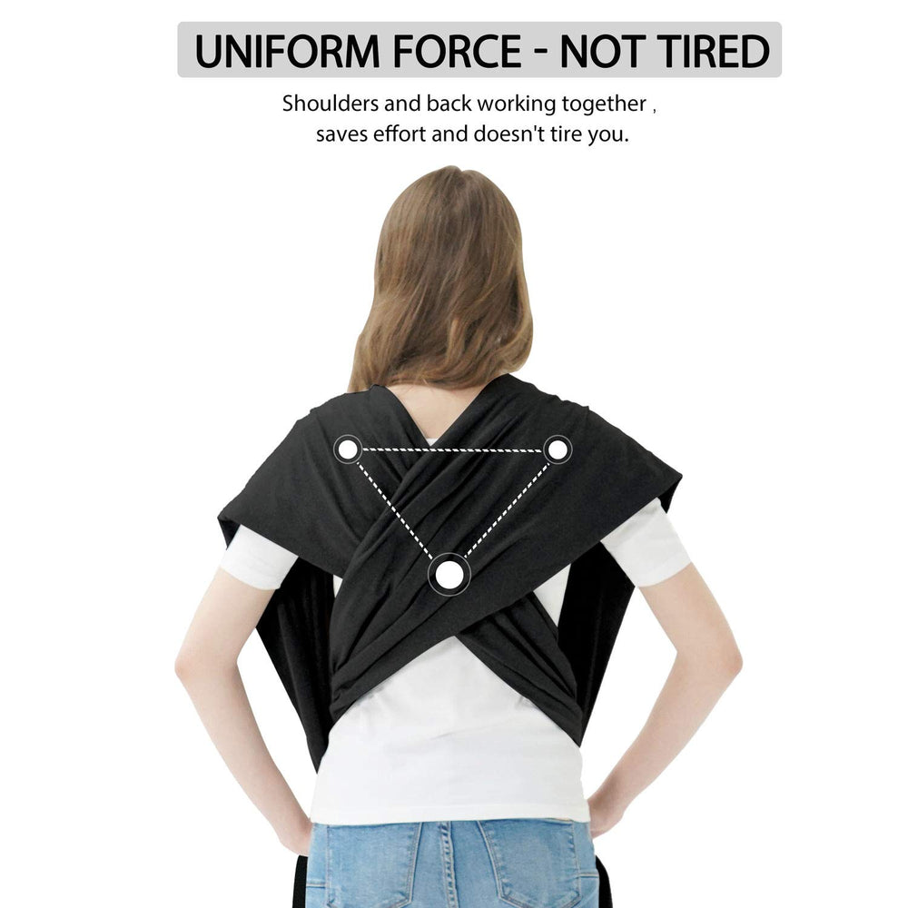 Jeroray Baby Wraps Carrier travel-friendly design for on-the-go parents