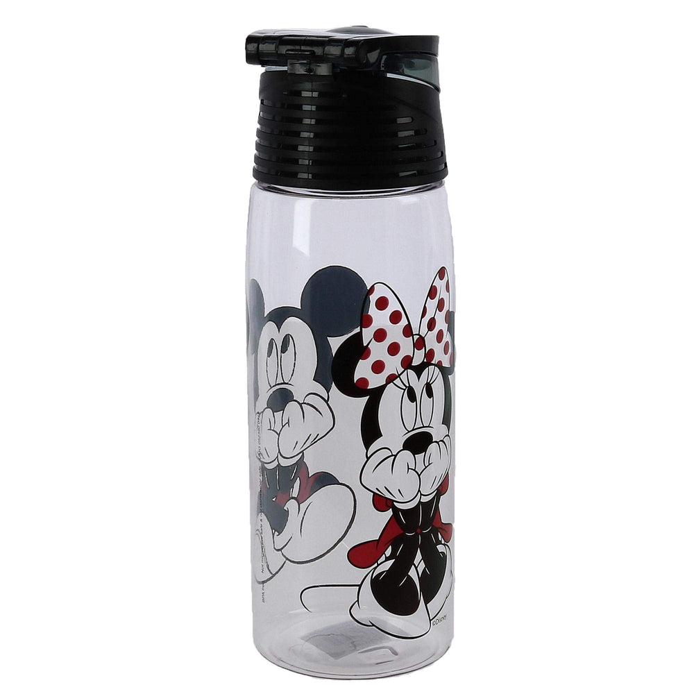 Jerry Leigh Disney Mickey Minnie bottle with carrying handle for on-the-go hydration