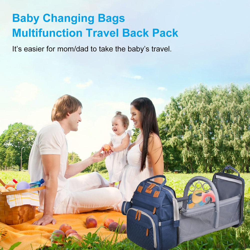 Jeryswet unisex diaper bag design suitable for moms and dads.