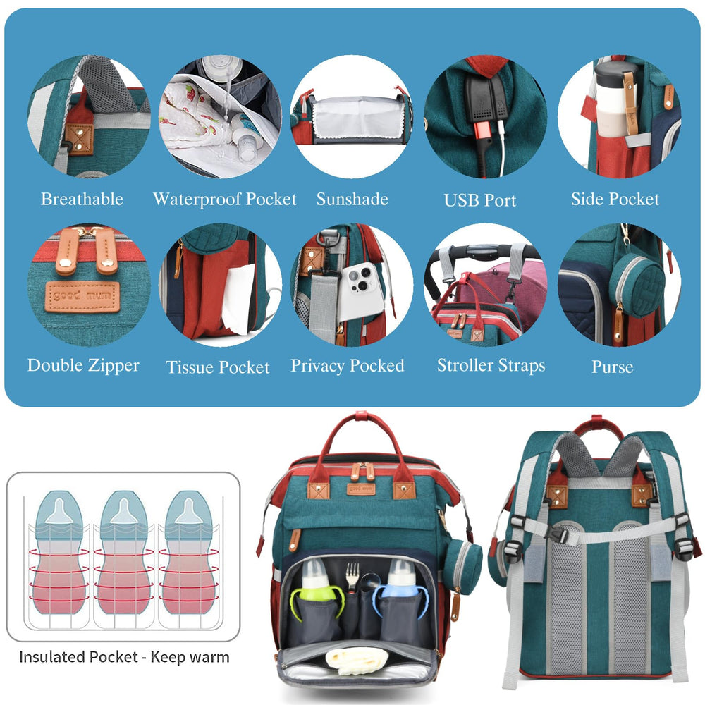Jeryswet bag with wide breathable straps eases shoulder wear.
