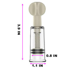 Jesakmie flat nipple assist cups showing gentle suction for latch readiness.