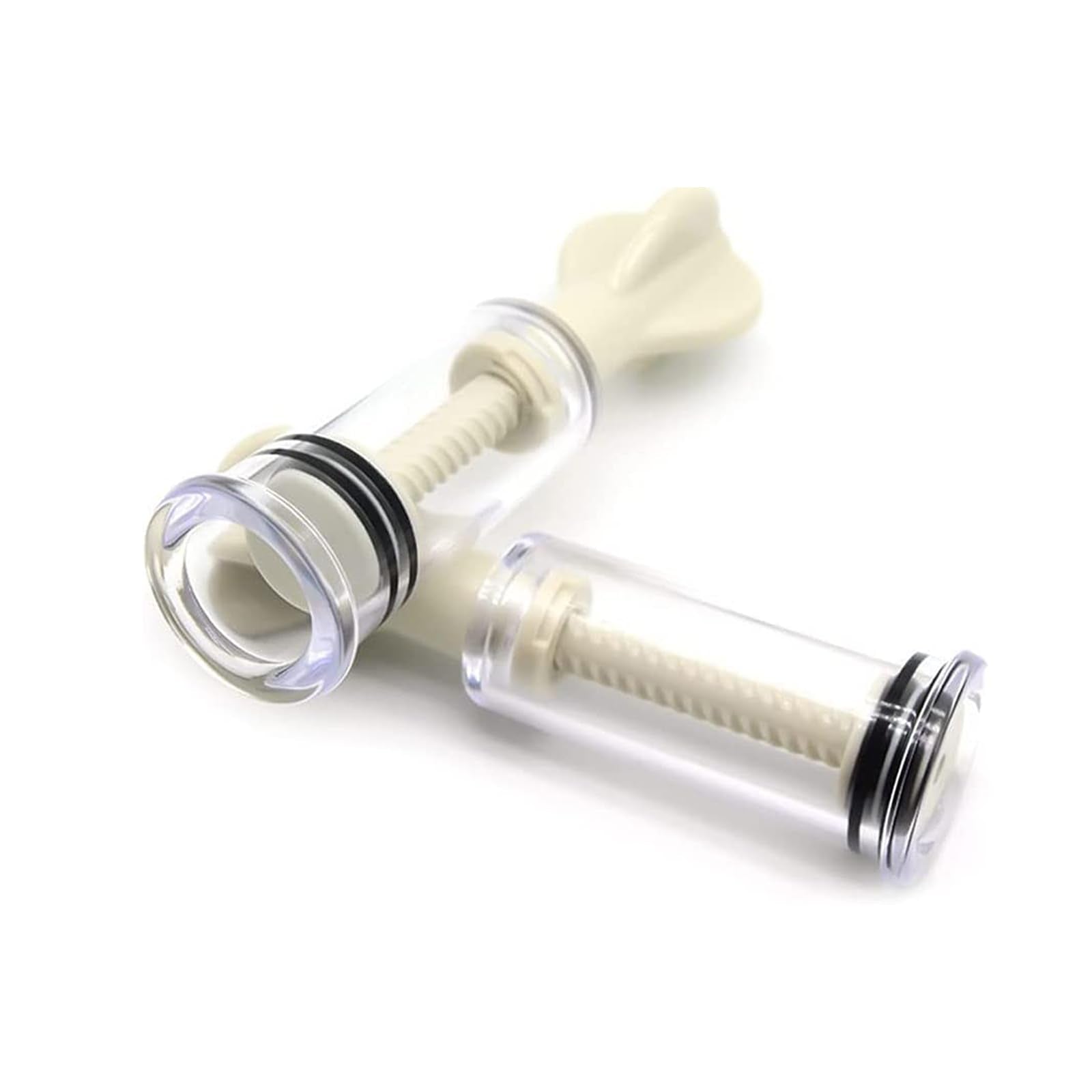 Jesakmie home-use nipple suction device highlighting safe plastic construction.