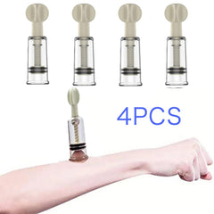 Jesakmie vacuum suction cups designed for breastfeeding support and nipple shaping.