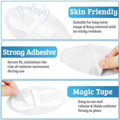 Jesosia urinary leg bag legband holder reduces skin irritation during wear