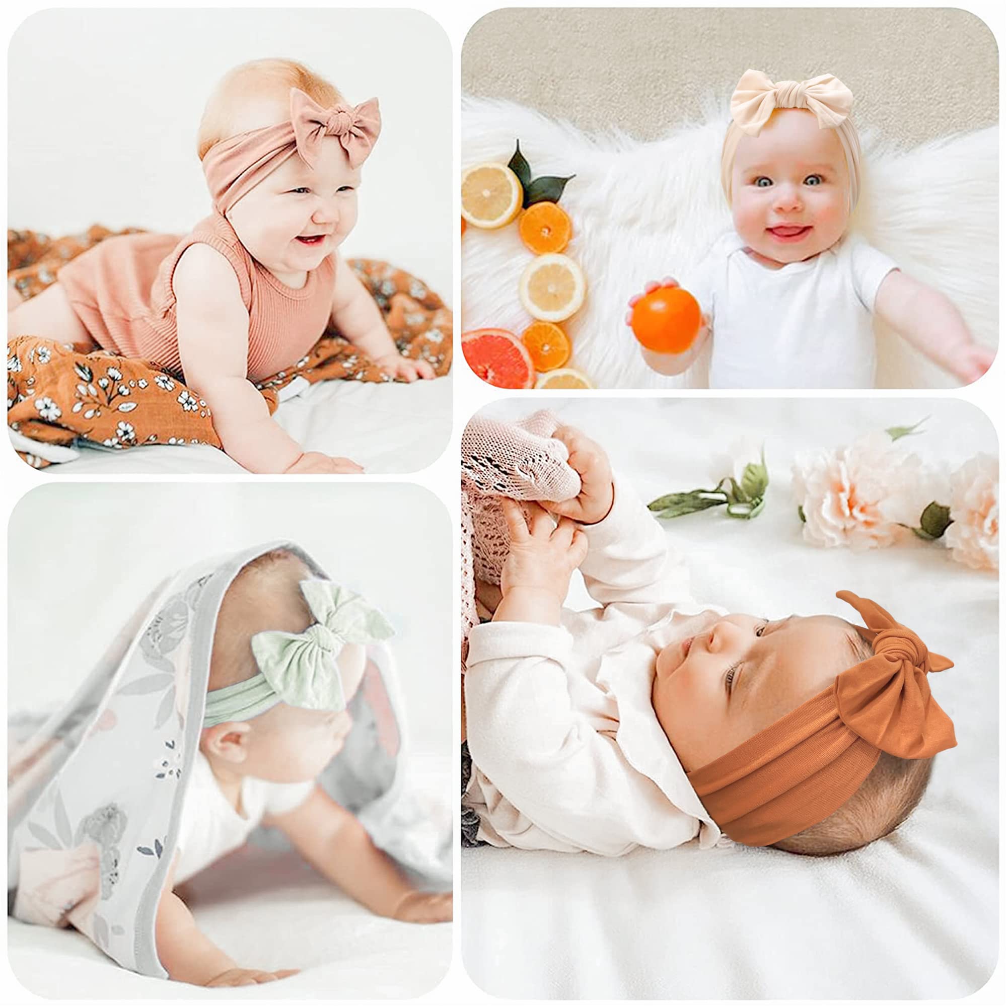 Jesries headbands in 22 colors with bows for versatile outfits.