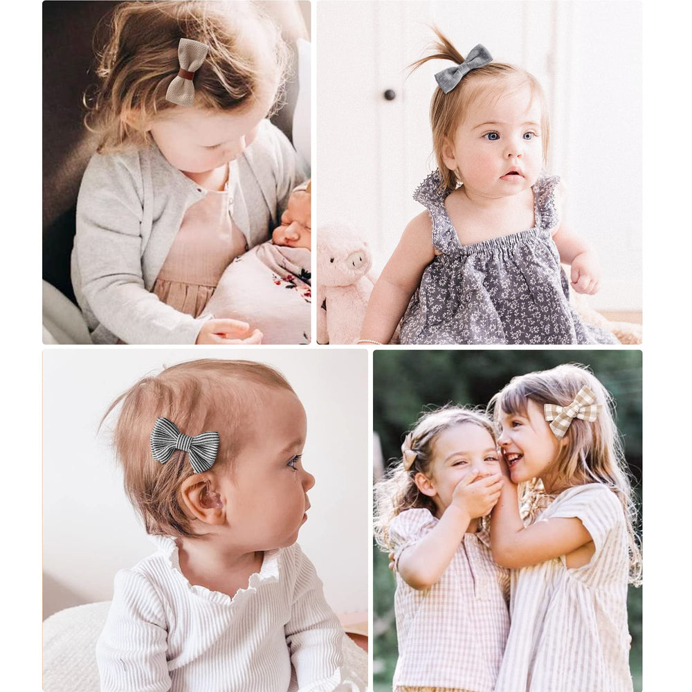 Jesries mustard bow hair clip offers sunny color accent
