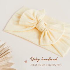 Jesries soft nylon headbands offer skin-friendly comfort for delicate baby heads.