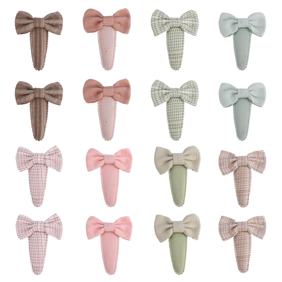 JESSCAT baby hair clips 16-pack offer versatile colors for everyday outfits and secure hold.
