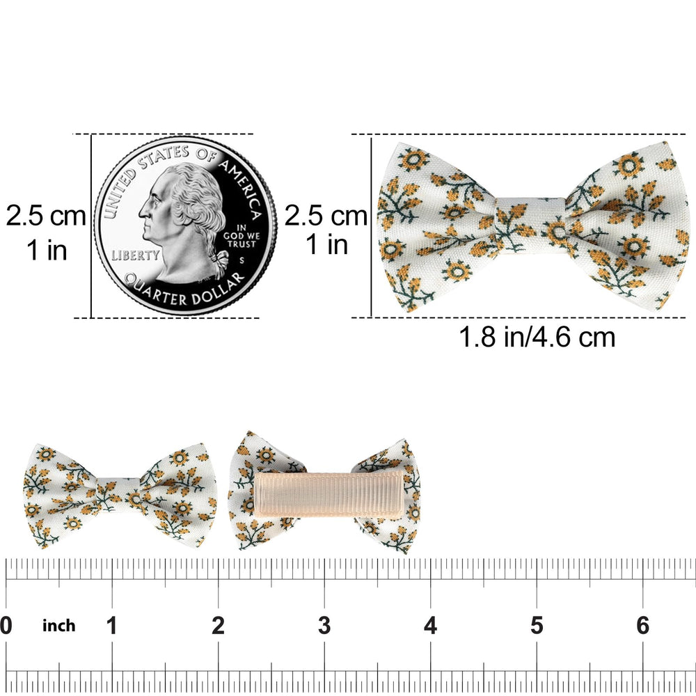JESSCAT comfortable fabric bows sit softly on delicate hair
